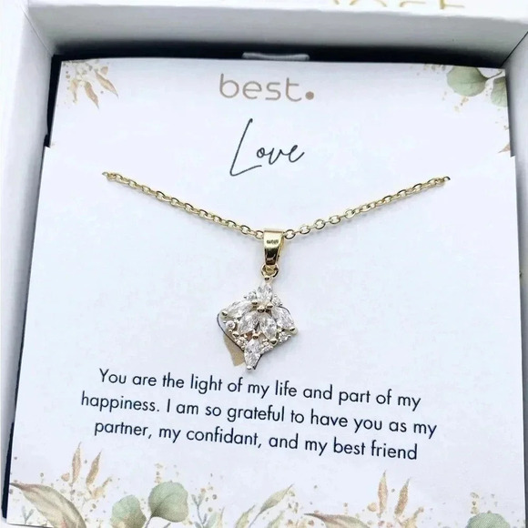 Necklace with message to wife - Picture 2 of 6